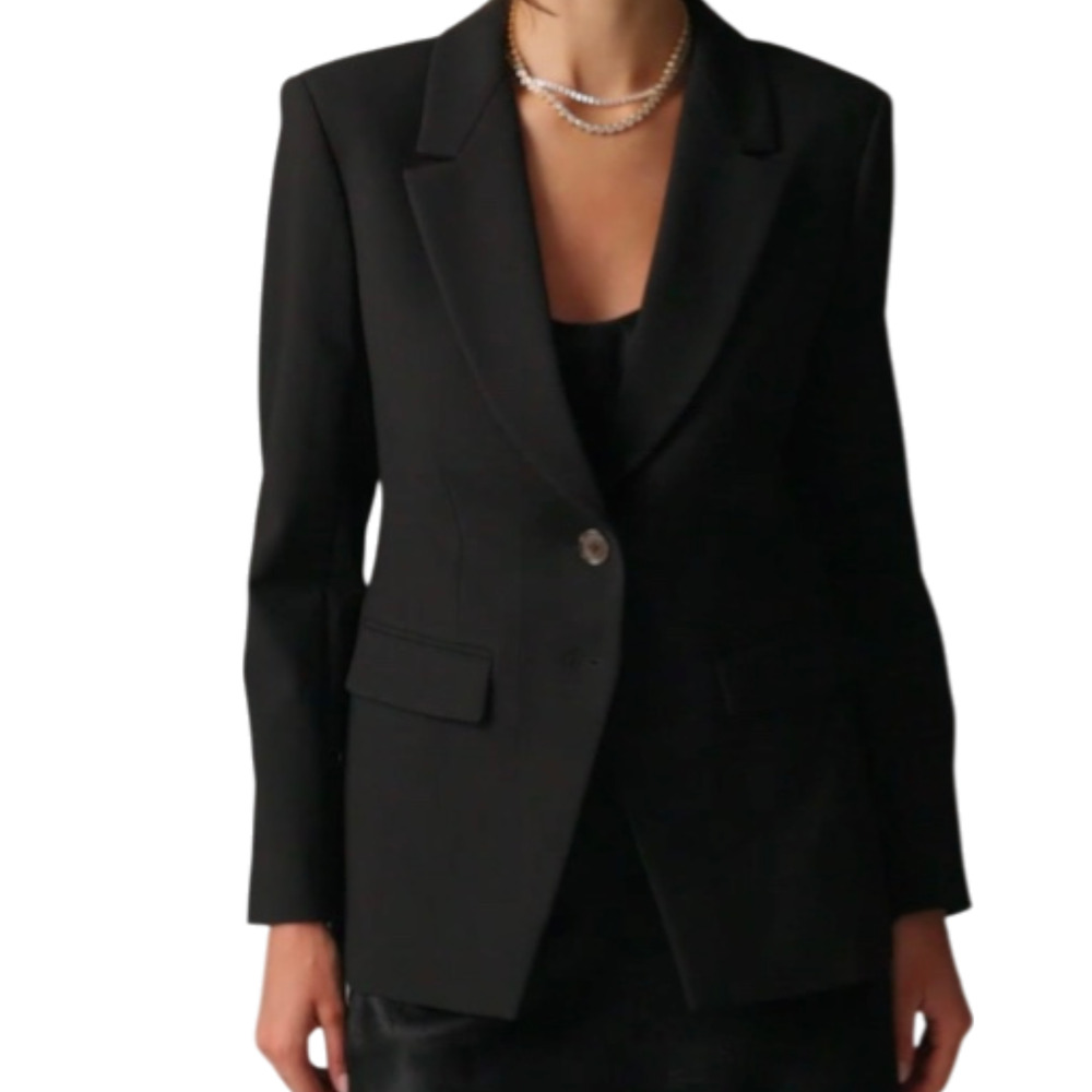 New! J.Crew Wm's Madelyn Blazer in FourSeason Stretch Size 4 Black MSRP $248 - Picture 6 of 8